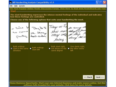 MB Handwriting Analysis Compatibility 1.0 full MB Handwriting Analysis Compatibility 1.0 full